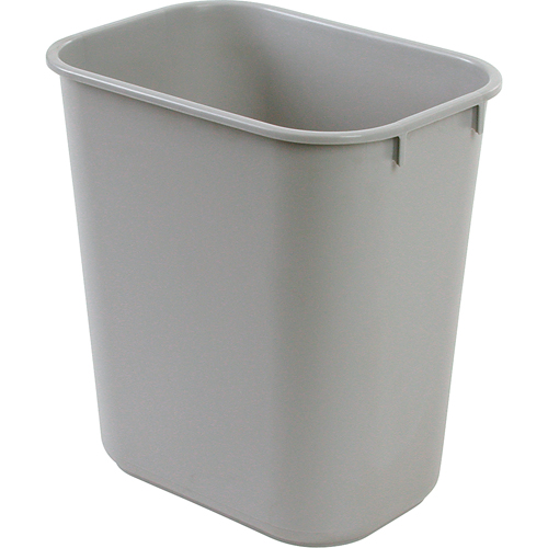 Corbeille &agrave; papier en plastique, 28 pintes, Plastique Distribution Élite MP