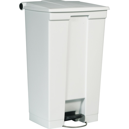 Flat Top Trash Can, Polyethylene, 23 US gal. Capacity Distribution Élite MP