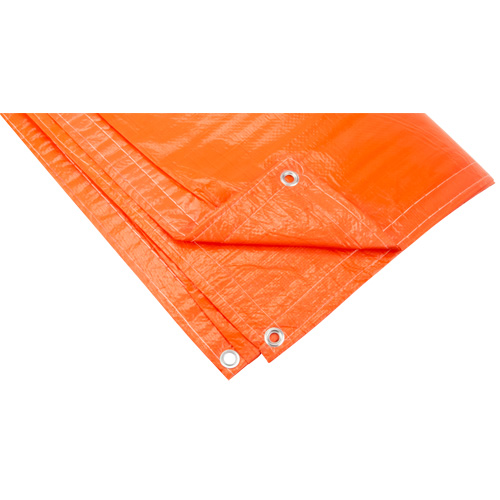 B&acirc;ches isol&eacute;es, Poly&eacute;thyl&egrave;ne, Orange, 20' x 12' x 8 mils Distribution Élite MP