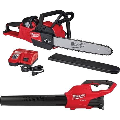 Cordless Chainsaw & Blower Kit, 16", Battery Powered, 18 V Distribution Élite MP
