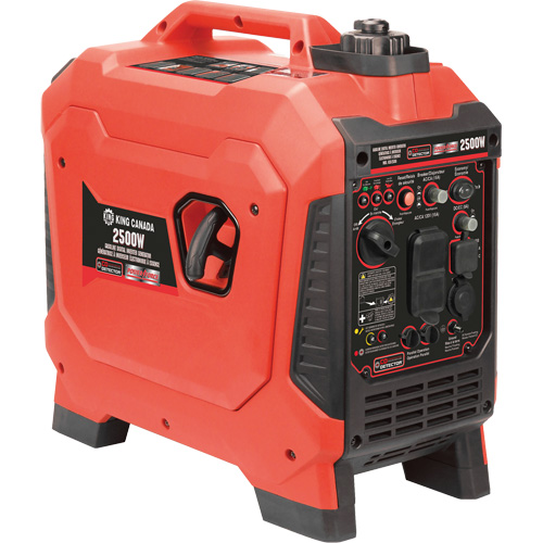 G&eacute;n&eacute;ratrice &agrave; onduleur, Surtension 2500 W, Nominale 1800 W, R&eacute;servoir 4,2 L Distribution Élite MP