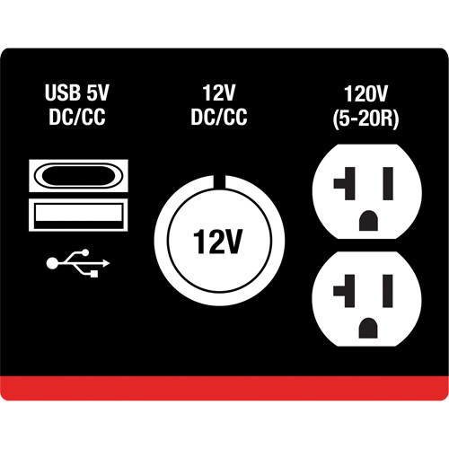 G&eacute;n&eacute;ratrice &agrave; onduleur, Surtension 2500 W, Nominale 1800 W, R&eacute;servoir 4,2 L Distribution Élite MP