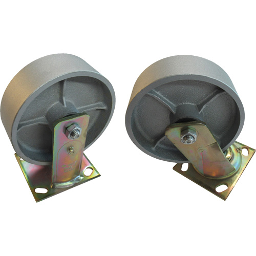 Steel Self-Dumping Hoppers - Caster Sets For Hoppers Distribution Élite MP