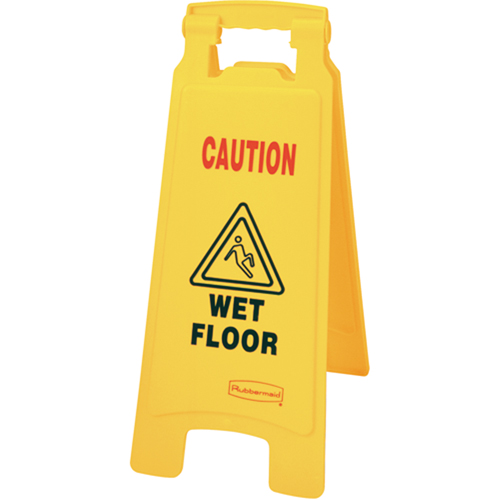 "Wet Floor" Safety Signs, English with Pictogram Distribution Élite MP