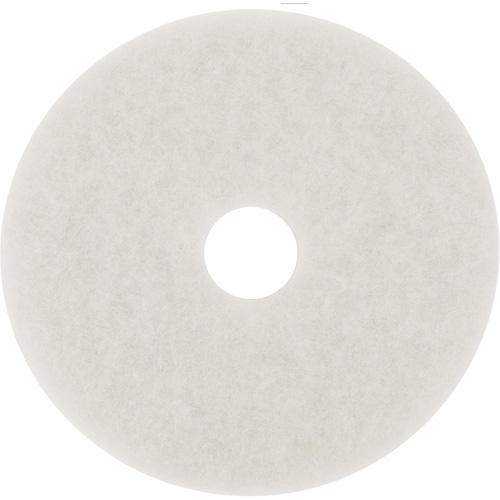Floor Pad, 19", Polish, White Distribution Élite MP