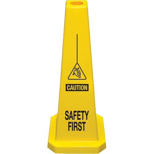 C&ocirc;nes de d&eacute;viation  Safety First , Anglais avec pictogramme Distribution Élite MP