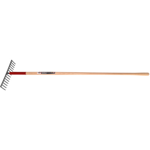 R&acirc;teau &agrave; niveler, Manche Bois, 14-3/4" la, Lame Acier durci, 16 dents Distribution Élite MP