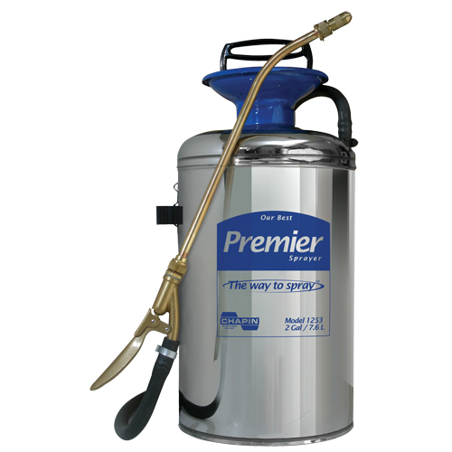 Vaporisateur professionnel s&eacute;rie premi&egrave;re qualit&eacute;, 2 gal. (7,6 L), Acier inoxydable, Lance de 12" Distribution Élite MP