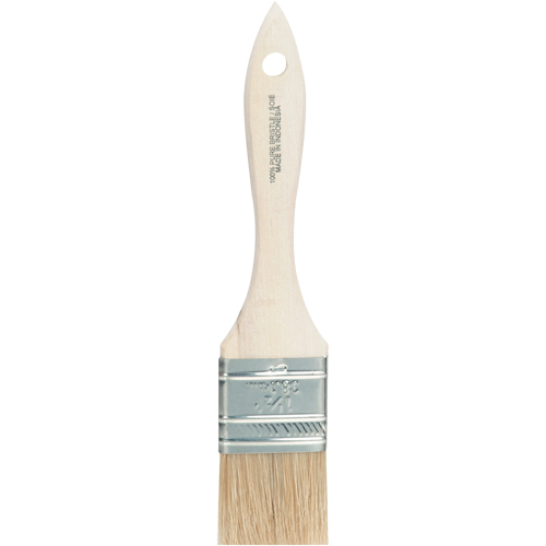 Chip Paint Brush, White China, Wood Handle, 1-1/2" Width Distribution Élite MP
