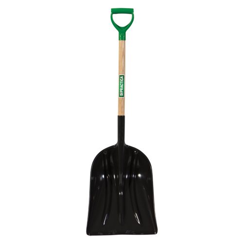 Grain & Coal Scoop Shovel, Wood, Polypropylene Blade, D-Grip Handle, 30-1/4" Length Distribution Élite MP