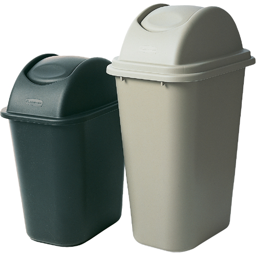 Soft Wastebasket, 14 Quarts, Plastic Distribution Élite MP