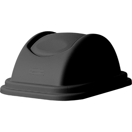 Soft Wastebasket Covers, Dome Lid/Swing Lid, Plastic, Fits Container Size: 16" x 11-5/8" Distribution Élite MP