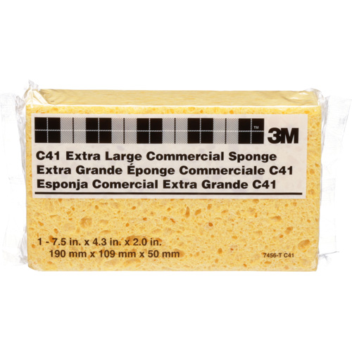 Commercial Size Sponge, Cellulose, 4-1/2" W x 7-1/2" L Distribution Élite MP
