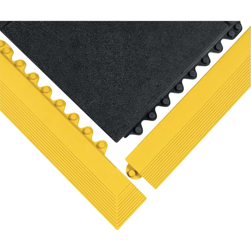 Tapis 24/Seven, Caoutchouc, 3' la c, 3' lo, 5/8" &eacute;paisseur, Noir Distribution Élite MP