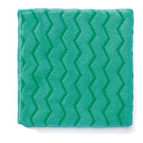 Hygen Cleaning Cloth, Microfibre, Green Distribution Élite MP