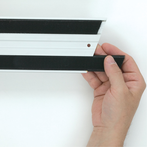 Jeu de bandes autoagrippantes de rechange pour support de vadrouille &agrave; &eacute;pousseter &agrave; raccord rapide, 24" Distribution Élite MP