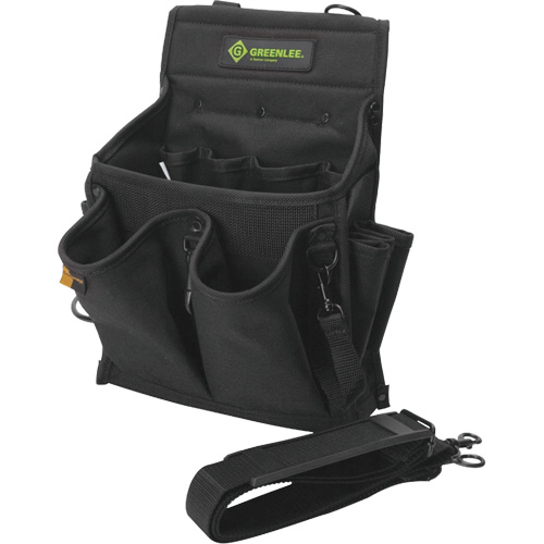 Sac &agrave; outils, Nylon, 20 pochettes, Noir Distribution Élite MP