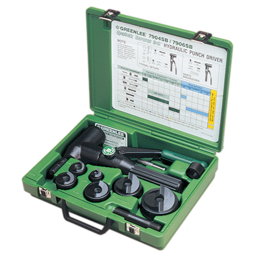 Ensemble de poinçonnage hydraulique Quick Draw 90 avec poinçons SlugBuster Distribution Élite MP