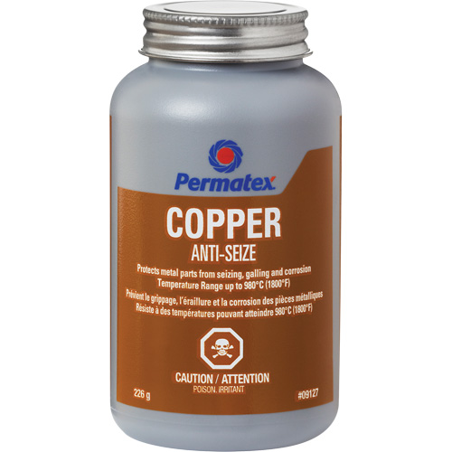 Copper Anti-Seize, 227 g, Brush Top Can, 1800°F (982°C) Max Temp. Distribution Élite MP