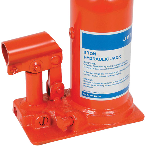 JHJ-8 Crics &agrave; bouteille pour usage tr&egrave;s intensif, 8 tonne(s), 15-3/8" Hauteur &eacute;lev&eacute;e Distribution Élite MP