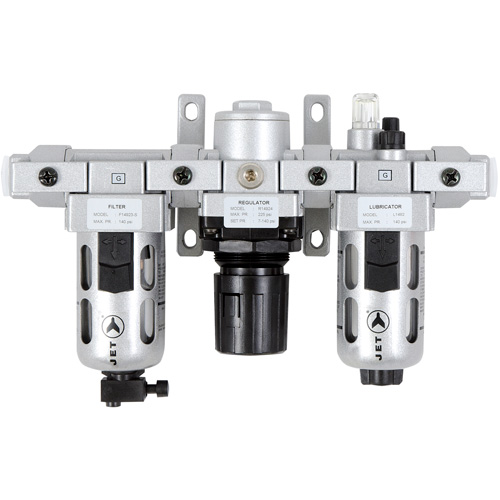 AFRLMI38 3-Piece Intermediate Air Filter, Regulator & Lubricator, 3/8" NPT Distribution Élite MP