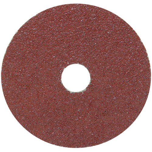 Resin Fibre Sanding Disc, Aluminum Oxide, 24, 4-1/2" Dia x 7/8" Arbor Distribution Élite MP