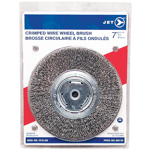 Disque &agrave; fils cr&ecirc;p&eacute;s, 7" dia., Fils 0,014", Arbre 1/2" - 2" Distribution Élite MP