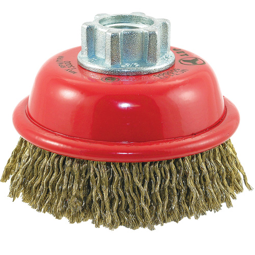 MAXI-CRIMPED Premium Crimped Wire Cup Brush Distribution Élite MP