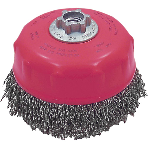 Brosse-boisseau &agrave; fils ondul&eacute;s MAXI-CRIMPED de premi&egrave;re qualit&eacute; Distribution Élite MP