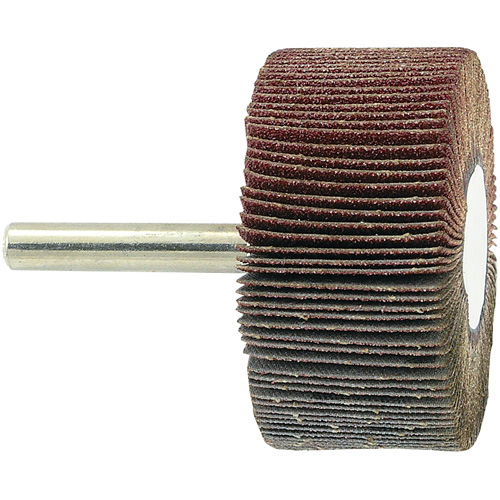 Shaft Mounted Flapwheel, 80 Grit, 2" x 1" x 1/4" Distribution Élite MP