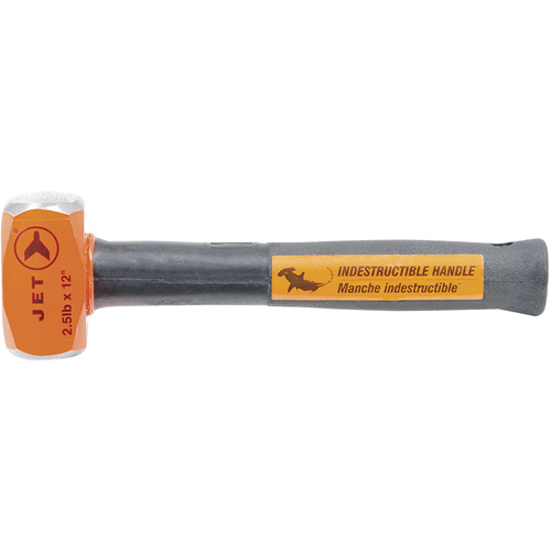 Indestructible Handle Sledge Hammer, 2.5 lbs., 12", Tubular Steel Handle Distribution Élite MP