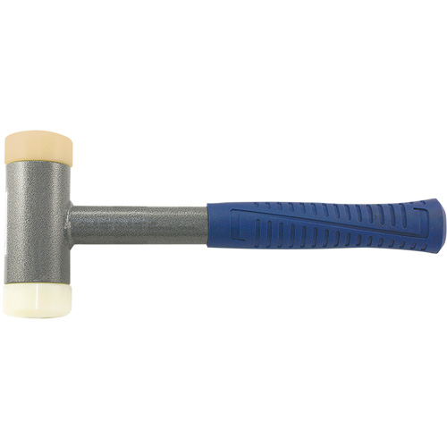 Heavy-Duty Soft-Face Dead Blow Hammer, 2.25 lbs. Head Weight, Polyurethane Face, Tubular Steel Handle Distribution Élite MP