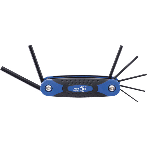 JFHK-7M Folding Hex Key Set, 7 Pcs., Metric Distribution Élite MP
