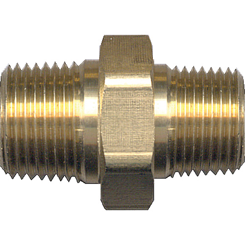 Mamelon hexagonal, Laiton, 3/4" x 1/2", NPT x NPT Distribution Élite MP