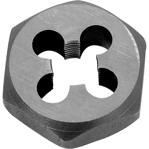 Fili&egrave;re de refiletage hexagonale pour boulon, dia. 1-1/16", Filet de 9/16"-18, Acier au chrome Distribution Élite MP