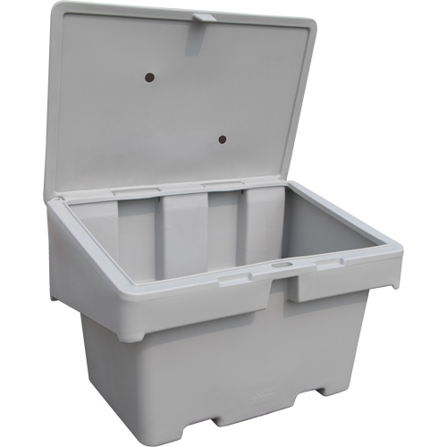 Salt Sand Container SOS, 48" x 33" x 34", 18.5 cu. Ft., Grey Distribution Élite MP