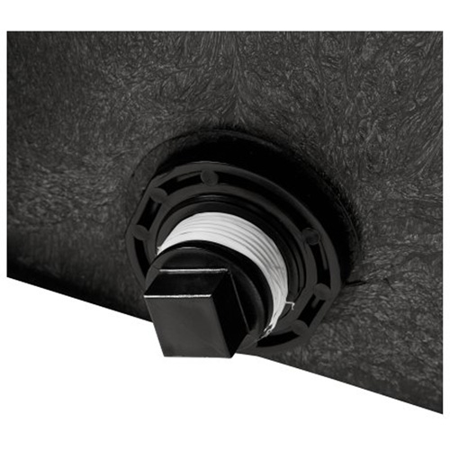 Stock Tank, 39" D x 58" W x 25" H, 1200 lbs. Capacity, Black Distribution Élite MP