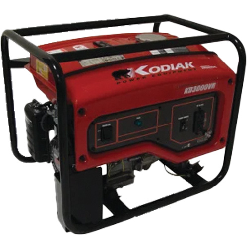 G&eacute;n&eacute;ratrice portative Kodiak KD3000VR, 2400 W nominale, 120 V, R&eacute;servoir de 16 L Distribution Élite MP