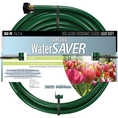 Fairlawn Watersaver Light Duty Garden Hoses, Nylon, 1/2" dia. x 50' Distribution Élite MP