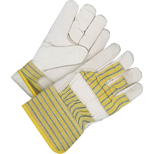 Gants d'ajusteur classiques, Taille unique, Paume en Cuir fleur de vache, Doublure en Molleton de coton Distribution Élite MP