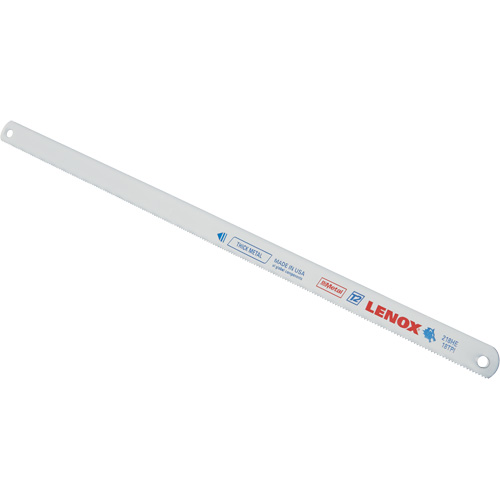 Hacksaw Blades, Bi-Metal, 12" L, 18 TPI Distribution Élite MP