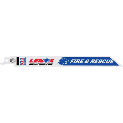 Lame de scie alternative, Bim&eacute;tal, 10/14 Dents par pouce, 8" lo x 3/4" la Distribution Élite MP