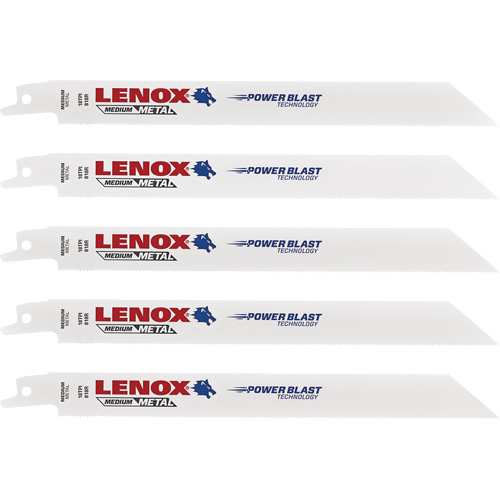 Lame de scie alternative, Bim&eacute;tal, 18 Dents par pouce, 8" lo x 3/4" la Distribution Élite MP