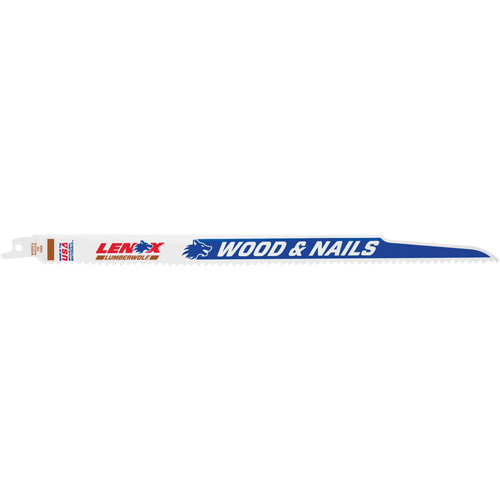 Lame de scie alternative, Bim&eacute;tal, 6 Dents par pouce, 12" lo x 3/4" la Distribution Élite MP