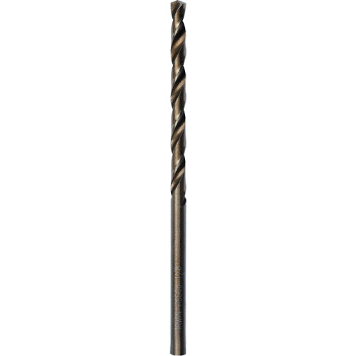 Foret court &agrave; usage intensif, Acier rapide au cobalt, 1/8", 2-3/4" lo, 1-5/8" Cannelure, 135° Angle Distribution Élite MP