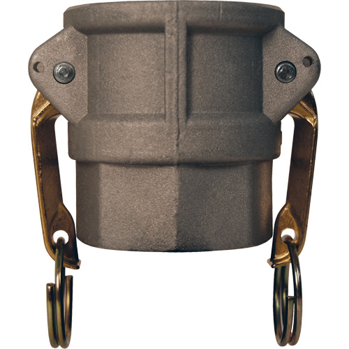 Coupleur &agrave; came et cannelure Global, Aluminium, Type D, 2", NPT femelle, 250 PSI Distribution Élite MP