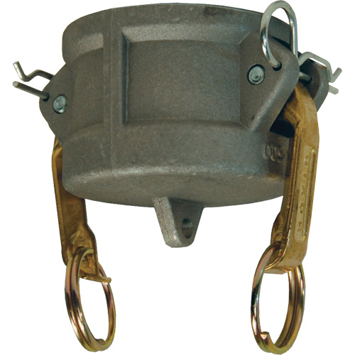 Couvercle anti-poussi&egrave;re &agrave; came et cannelure Global, Aluminium, Type DC, 4" Distribution Élite MP