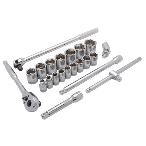 Jeu de douilles SAE, 22 Mcx, Prise de 1/2" Distribution Élite MP