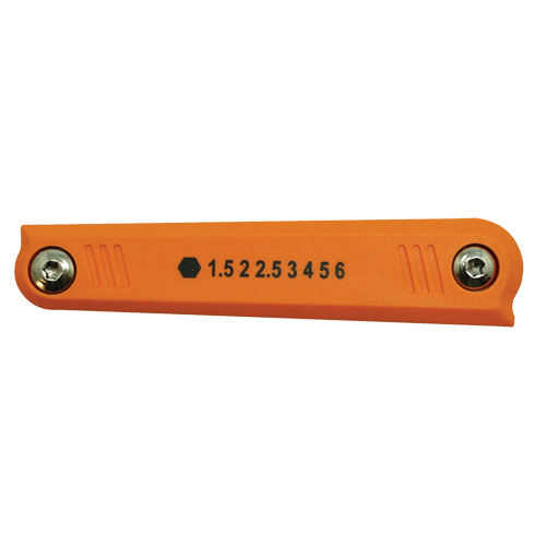 Jeu de cl&eacute;s hexagonales repliables, 7 mcx, Torx Distribution Élite MP