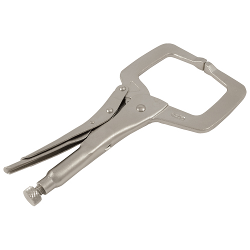 Locking Clamp Pliers with Swivel Pads, 11" Length, C-Clamp Distribution Élite MP
